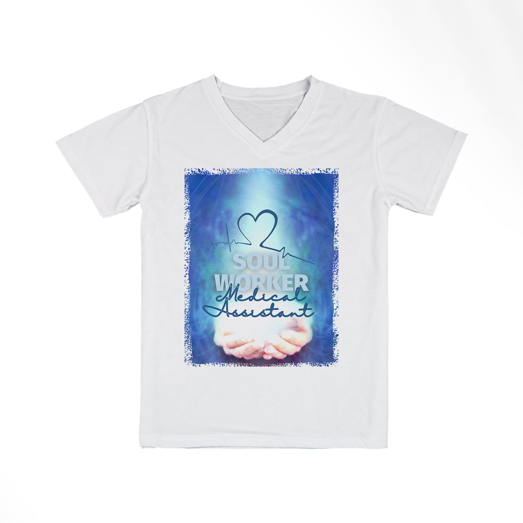 Soul Worker V-Neck Tee (Medical Assistant Edition)