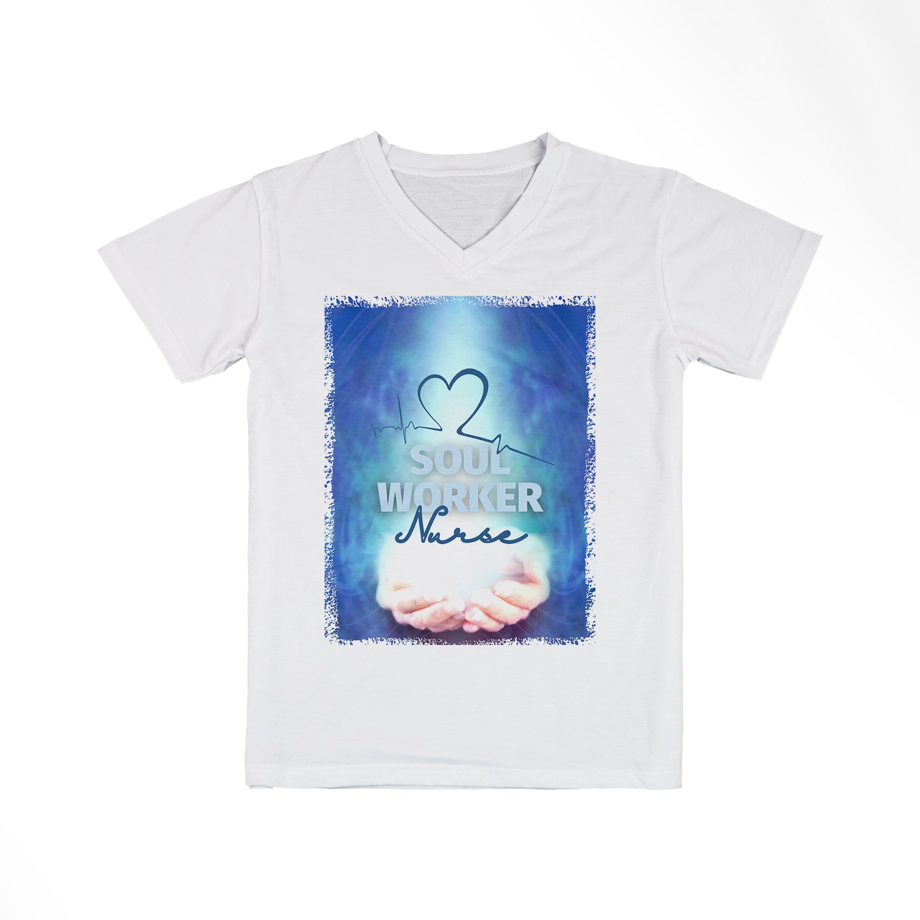 Soul Worker V-Neck Tee (Nurse Edition)