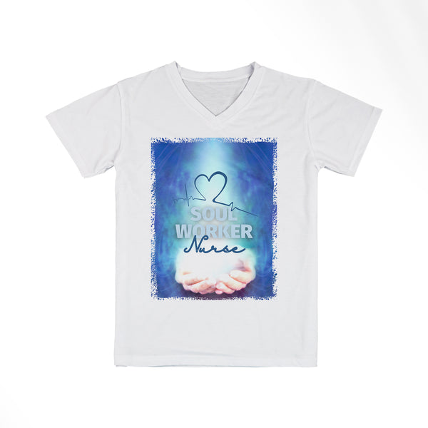 Soul Worker V-Neck Tee (Nurse Edition)