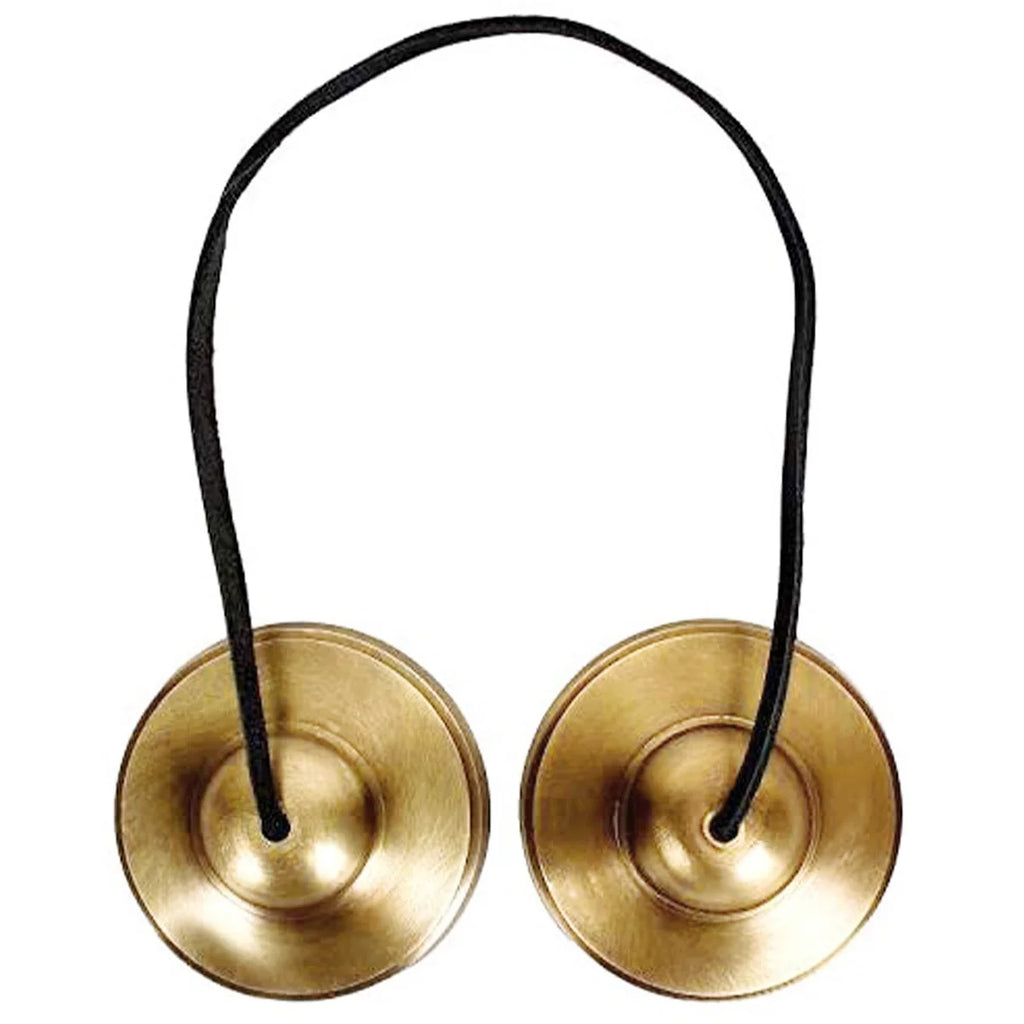 Tibetan Tingsha Cymbals 2pcs, Meditation Brass Chime Bells for Spiritual Healing Mindfulness, Yoga Buddhist