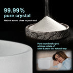 Diaezor 6 -12 Inch Frosted Quartz Crystal Singing Bowls 440hz/432hz CDEFGAB Note Set of 7Pcs for Sound Healing  with Bags