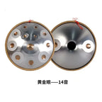 9/10/12/14 Tone Handpan Drum 22 Inches 432hz,440hz D Minor Steel Tongue Drum Yoga Meditation  Music Drums Percussion Instruments