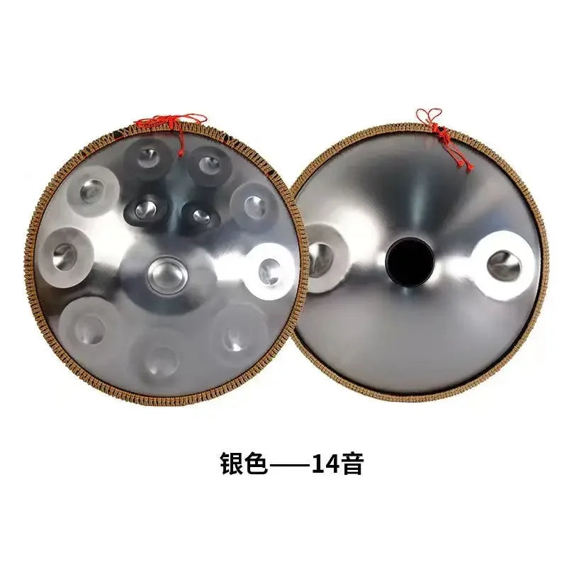 9/10/12/14 Tone Handpan Drum 22 Inches 432hz,440hz D Minor Steel Tongue Drum Yoga Meditation  Music Drums Percussion Instruments