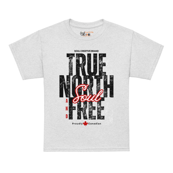 True North Soul and Free Proudly Canadian Classic Tee | Youth Limited Edition