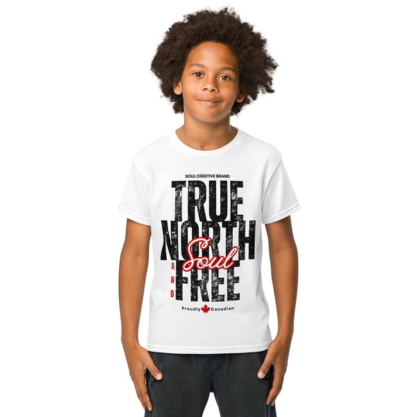True North Soul and Free Proudly Canadian Classic Tee | Youth Limited Edition