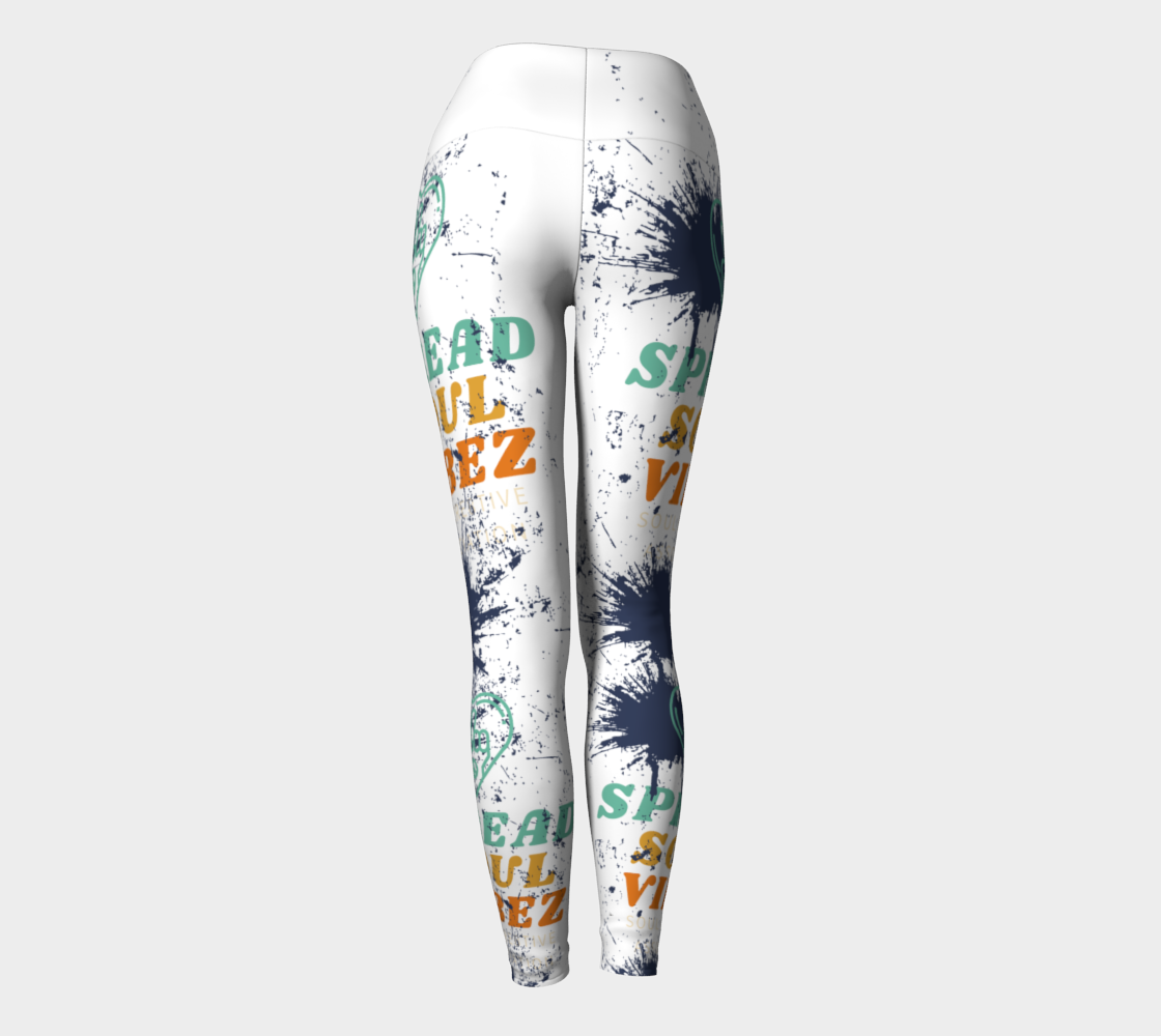 Spread Soul Vibez Yoga Leggings