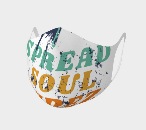 Spread Soul Vibez | Double Knit Facemask