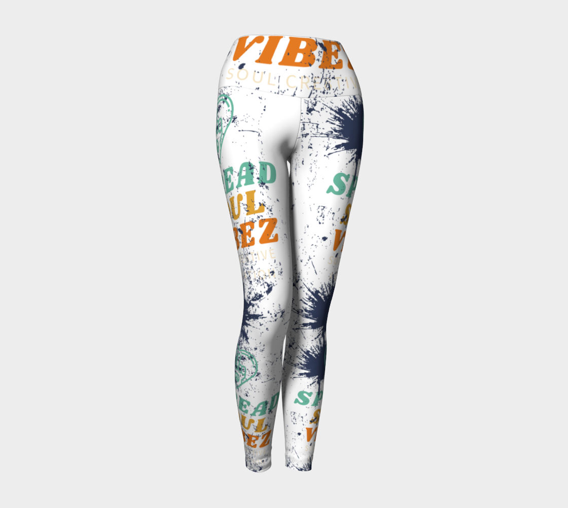 Spread Soul Vibez Yoga Leggings