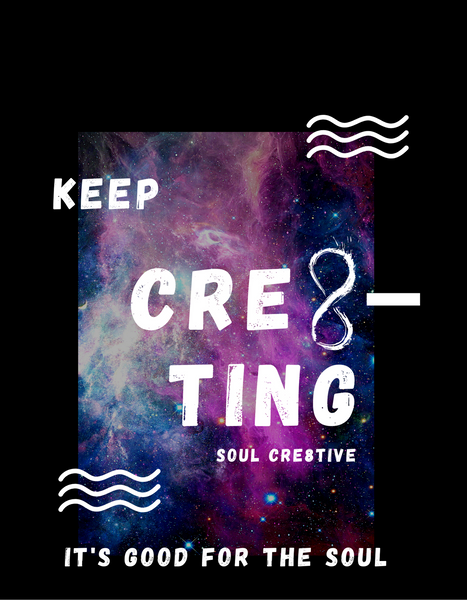 Keep Cre8ting (It's Good for the Soul) | Short-Sleeve Unisex T-Shirt