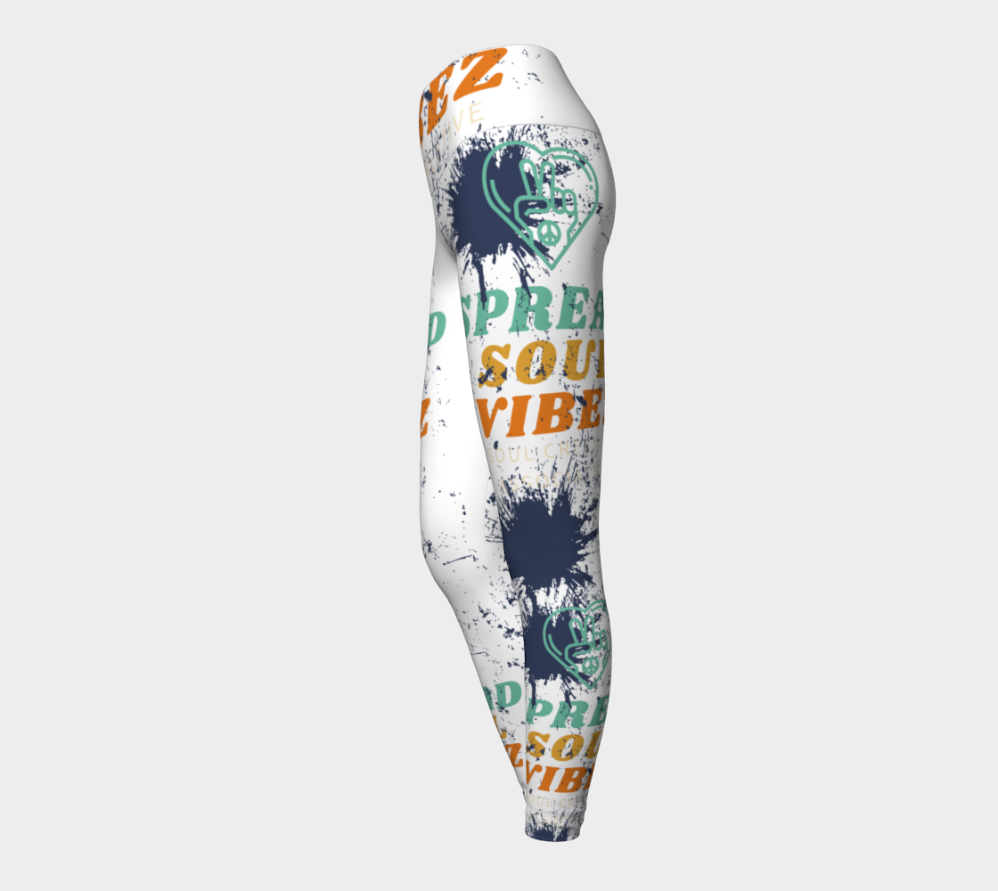 Spread Soul Vibez Yoga Leggings