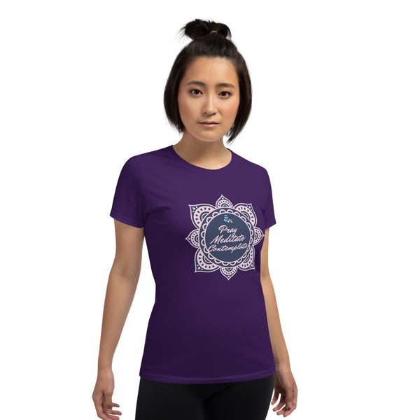 Pray, Meditate, Contemplate | Women's short sleeve t-shirt