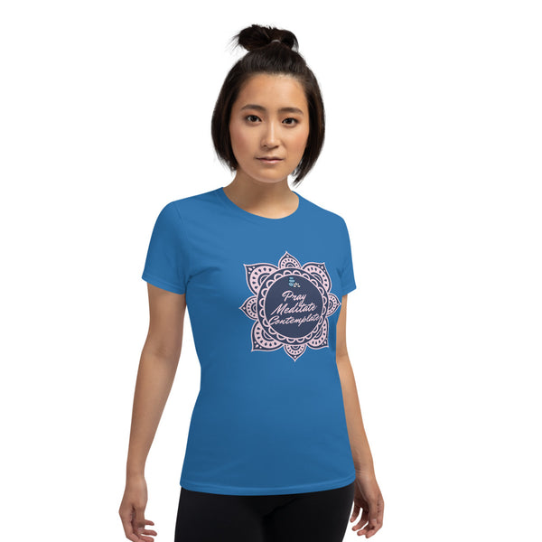 Pray, Meditate, Contemplate | Women's short sleeve t-shirt