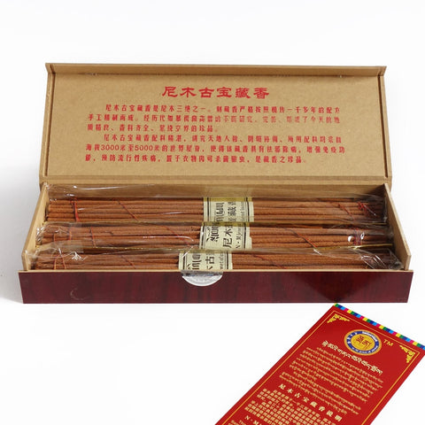 Traditional Tibetan Incense Stick & Pleasant Aroma Spiritual Relaxation Offering Buddha Meditating Fragrant Physiotherapy