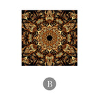 Tibet Thangka Buddha Spiritual Abstract HD Canvas Painting Posters And Prints Unique Home Decor Wall Art For Living Room ZY052