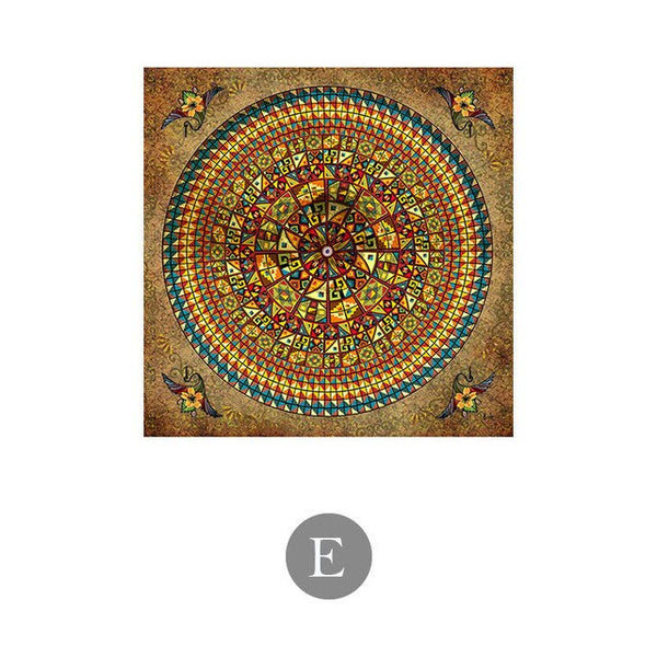 Tibet Thangka Buddha Spiritual Abstract HD Canvas Painting Posters And Prints Unique Home Decor Wall Art For Living Room ZY052