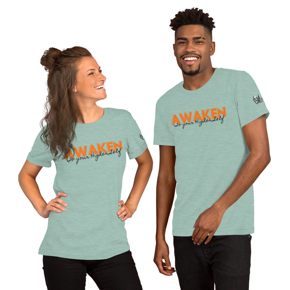 Awaken to your Higher Self | Short-Sleeve Unisex T-Shirt