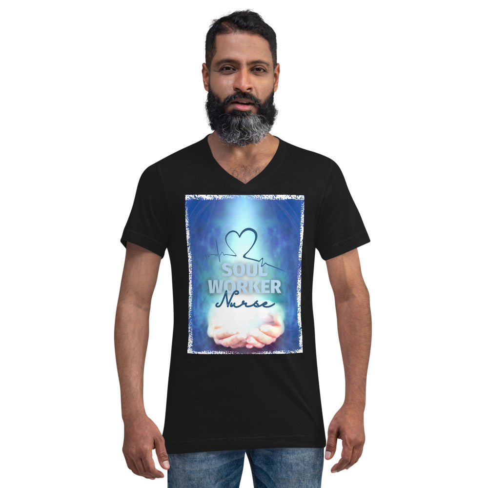 Soul Worker V-Neck Tee (Nurse Edition)